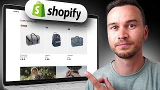 How to Create a Shopify Website 2024 - Step by Step