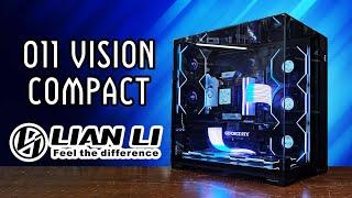 [和你砌] 透明機箱v2 - 聯力 O11 Vision Compact 新版本尺吋縮細再減價? | 9800x3D + 4070TI-S | Compute.b 砌機師 | 砌機教學