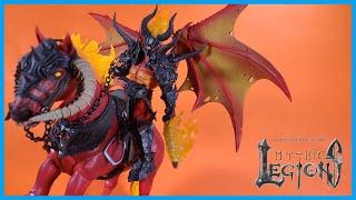 Four Horsemen Studios Mythic Legions ARETHYR & AETHON (DEMON HORSE) Action Figure Review