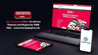 3000+ WordPress Premium Theme & Plugins @ 599 Only | ThemePlugins.net