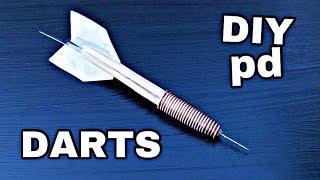 How to Make Darts DIY - Homemade Dart With a Pin