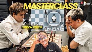 Magnus Carlsen gives a London System Masterclass | Carlsen vs Sumiya | World Teams Blitz 2024