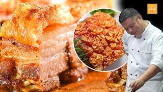 Easy Crispy Pork Belly Cooking by Masterchef | 脆皮燒肉 • Taste Show