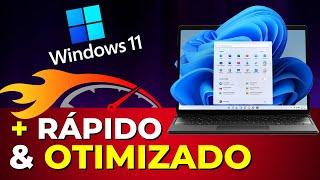 COMO DEIXAR O WINDOWS 11 MAIS RÁPIDO E OTIMIZADO (Guia Completo Pós Formatação ou Atualização)