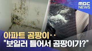 아파트 곰팡이‥ "보일러 틀어서 곰팡이가?" (2025.05.12/뉴스데스크/원주MBC)