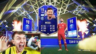 FIFA 22 - TOTY MESSI IN A PACK!!! (1st IN THE WORLD)