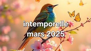 Intemporel sentimental mars 2025. Se stabilisée,  se calmer , créer !!!