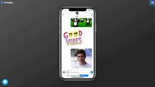 Animated Text Message Video Maker App - TXTVideo 2.0 Demo