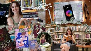 READING VLOG | letting a spinner wheel pick how many hours i read each day for a week