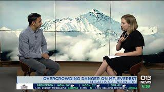 Climbing expert speaks on dangers of overcrowded Mt. Everest