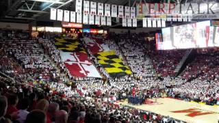 Maryland Pride timeout Georgetown game