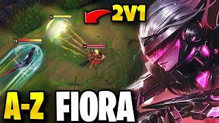 BU KADAR GANK ATMANIN CEZASI FENA PATLADI | A-Z Bölüm 33 Fiora | Creed LoL