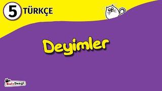 5. Sınıf Türkçe Ders #12 - Deyimler