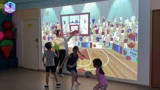 Interactive sports mode for interactive wall