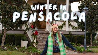 WINTER TRIP TO PENSACOLA, FL ️ Winterfest, Christmas Parade, Pensacola Beach, & more!