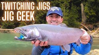 How to Catch Coho Salmon Twitching Jig Geek Marabou Jigs