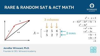 Rare & Random SAT & ACT Math Questions Webinar