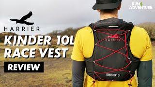 HARRIER KINDER 10L TRAIL RUNNING RACE VEST REVIEW | Best Running Packs | Run4Adventure