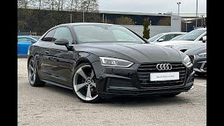 Approved Used Audi A5 Coup- Black Edition 40 TFSI 190 PS S tronic | Blackburn Audi