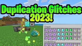 Minecraft Duplication Glitches 2023