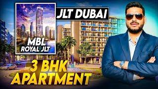 Ready to Move 3 BHK Luxury Fully Furnished Apartment JLT Dubai | Close to Metro Mall Lake Beach