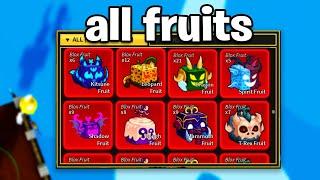 Getting EVERY Blox Fruit in ONE Hour