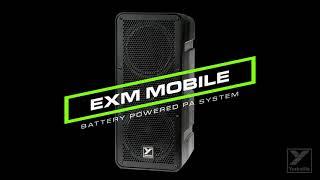 EXM Mobile - Ultra Compact Battery Powered PA Speaker