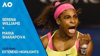 Serena Williams v Maria Sharapova Extended Highlights | Australian Open 2015 Final