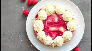 White Chocolate Raspberry Cheesecake