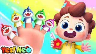 Baby Shark Colorful Rooms | Learn Colors with Baby Shark | Nursery Rhymes & Kids Songs | Yes! Neo