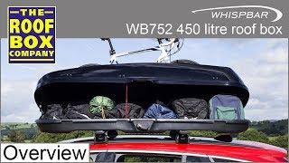 Yakima/ Whispbar WB752 Roof Box 450 L - Overview