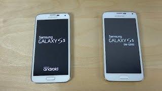 Samsung Galaxy S5 vs. Samsung Galaxy S5 Clone I9600 - Which Is Faster? (4K)