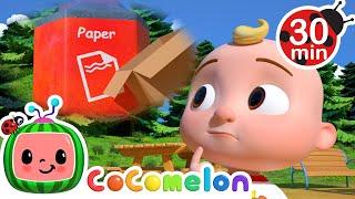 How To RECYCLE! | CoComelon Nursery Rhymes & Kids Songs | Healthy Habits and Routines