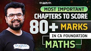 CA Foundation Maths Most Important Chapters | Important Topics for CA Maths By Jatin Dembla