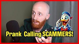 I Prank Called A Scammer with Donald Duck Voice — Apple Pay Scam