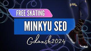 Minkyu SEO 서민규 (KOR) | Junior Men Free Skating | Gdansk 2024