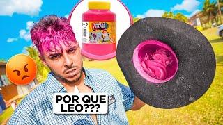 TROLLEI TODOS NA FAZENDA COM TINTA NO CHAPÉU  !!! Kkkkkkkkkkk