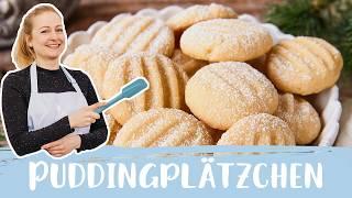 Puddingplätzchen | Vanille Pudding Kekse | Einfach Backen