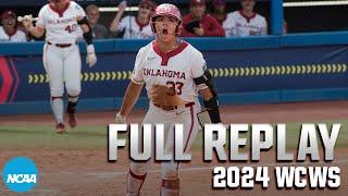 Oklahoma vs. Duke: 2024 Women's College World Series | FULL REPLAY