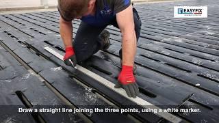 How to Install | EASYFIX Slat Rubber | By an end wall