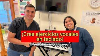 ¡CREA EJERCICIOS VOCALES EN TECLADO!