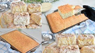 كيكة جوز الهند البرازيليه تريند سوشيل ميديا الجديد Brazilian coconut cake