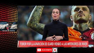 Bombazo en River, Mauro Icardi visitó las Inferiores del club, un guiño para el Millonario?