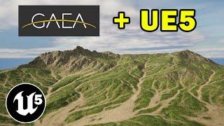 Gaea To Unreal Engine 5 | Next-Gen Terrain?