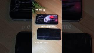 Speed Test Game iPhone 12 pro vs iPhone 14