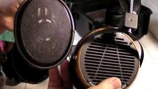 Audeze LCD-2 size comparison to Akg q701, Shure 940, Denon D2000, and Sennheiser HD650