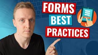 Form Design Best Practices - Best User Experience