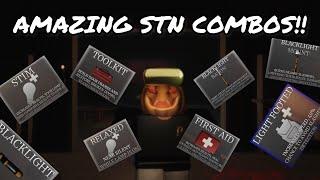 AMAZING STN COMBOS! Roblox Survive The Night SETS AND TIPS!