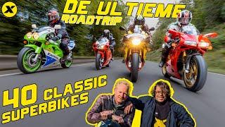 KicXstart Classic Superbike Roadtrip, minder elektronica, meer lol!