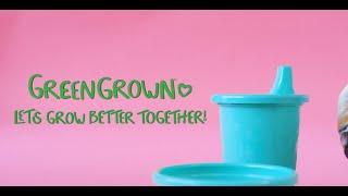 The First Years GreenGrown™ Reusable Spill-Proof Cups, Bowls and Flatware